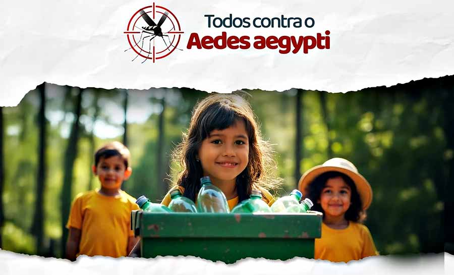 No Acre, projeto capacitará mais de 15 mil alunos e 600 professores no combate ao Aedes aegypti