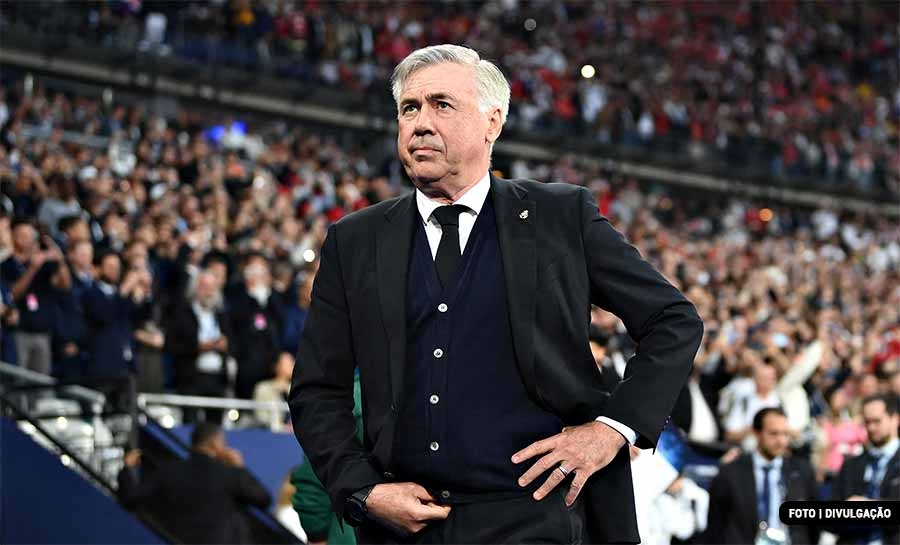 CBF anuncia Carlo Ancelotti como novo técnico da Seleção Brasileira