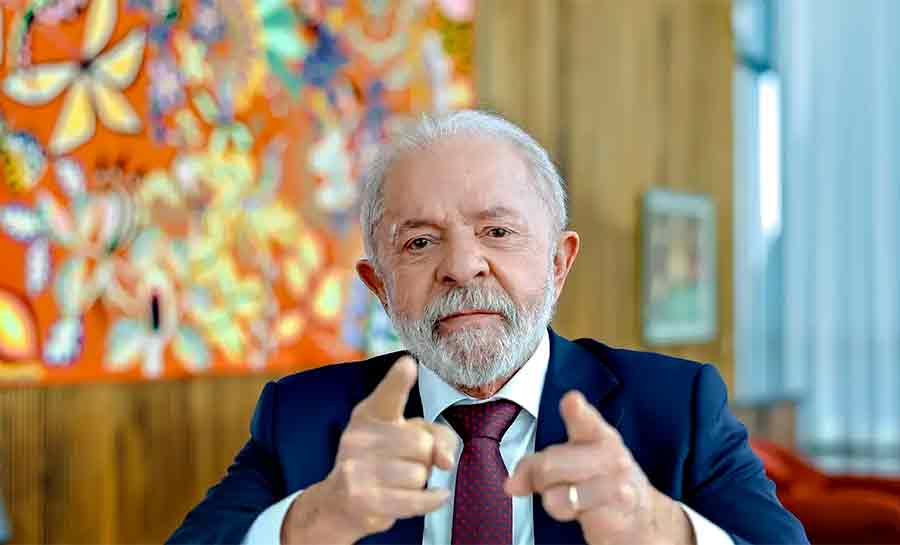 Presidente Lula chega ao Acre para anunciar investimentos de infraestrutura