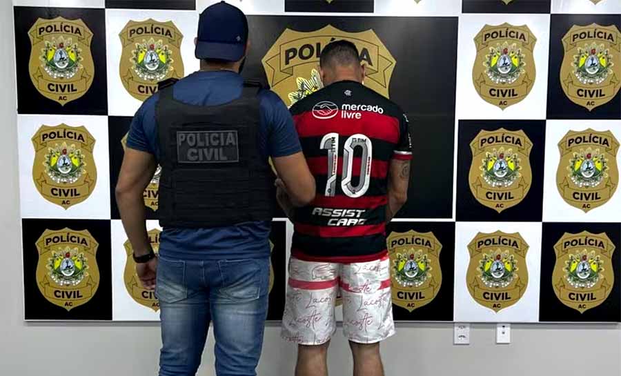 Homem é preso suspeito de estuprar e oferecer drogas a adolescente de 13 anos em Rio Branco