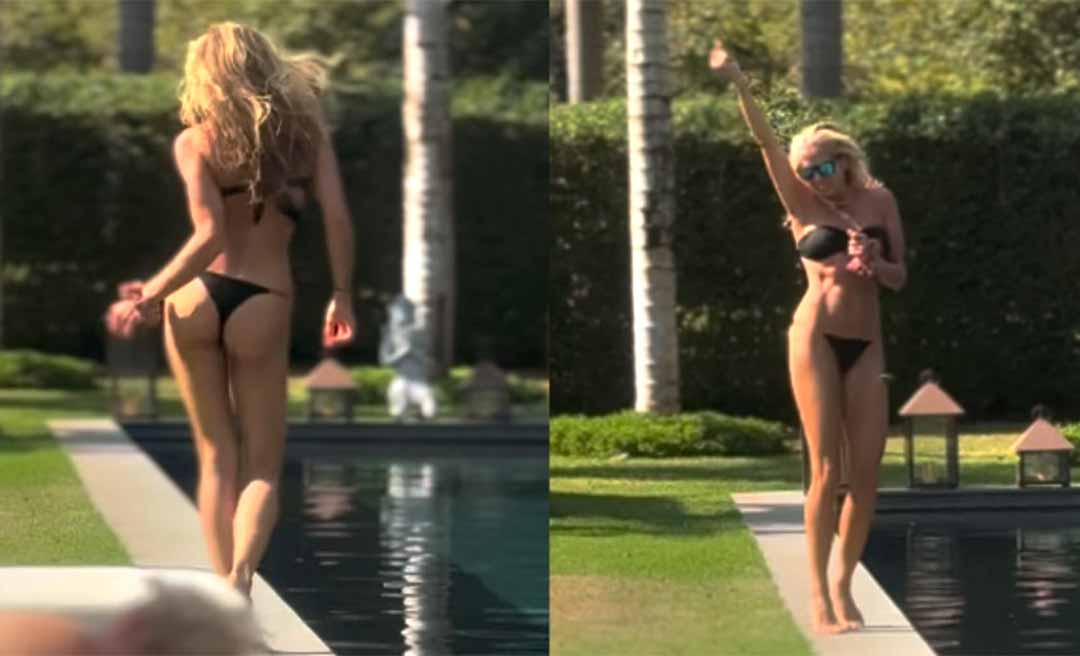 Adriane Galisteu surge dançando em vídeo e é exaltada: “Linda”