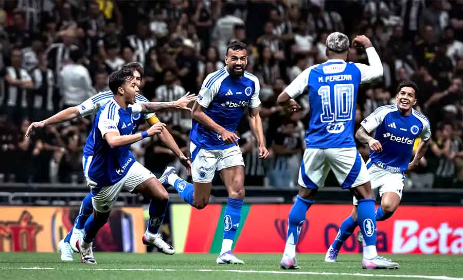 Copa do Brasil: Cruzeiro vence Atlético por 2 a 0 e fica perto da semi