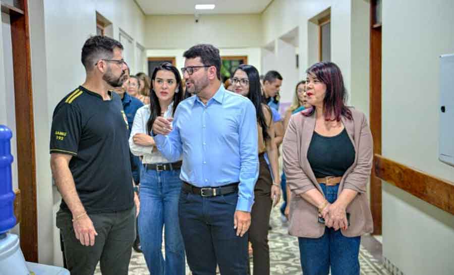 Governador Gladson Camelí visita Maternidade Bárbara Heliodora e entrega espaços revitalizados