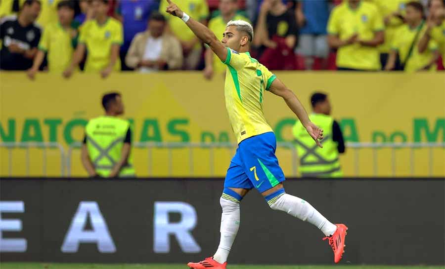 Ancelotti convoca Andreas, do Palmeiras, após corte de Kaio Jorge