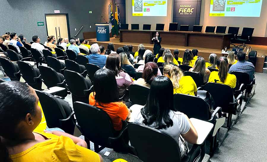 SESI/AC realiza seminário sobre Promoção da Saúde no Trabalho
