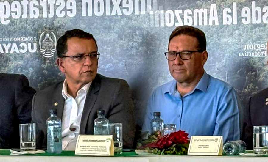 Gonzaga comemora criação do Comitê Peru-Brasil que destaca importância do Acre na integração comercial