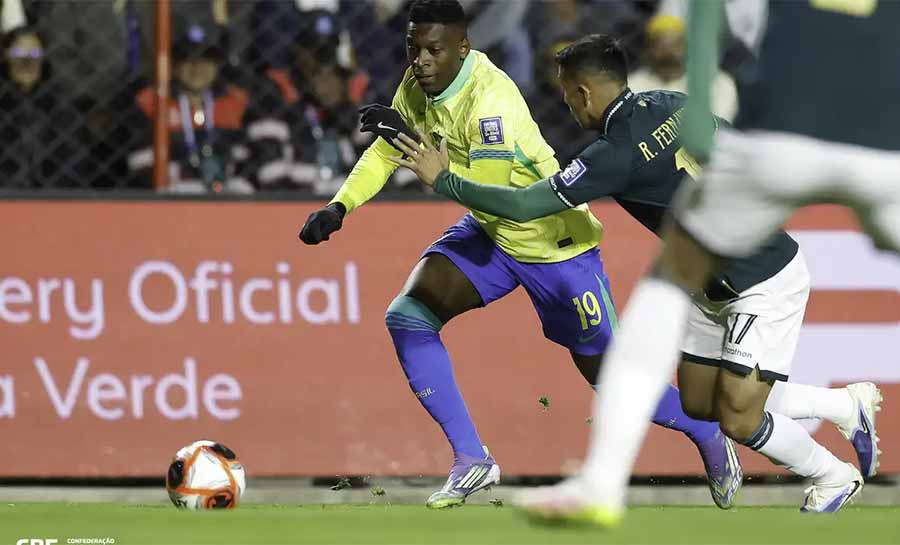 Seleção masculina cai para a 6ª posição do ranking de seleções da Fifa