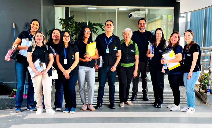 Auditores do TCE-AC fiscalizam unidades de saúde do Bujari