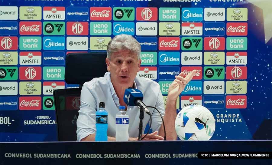 Renato Gaúcho surpreende e pede demissão do Fluminense após queda