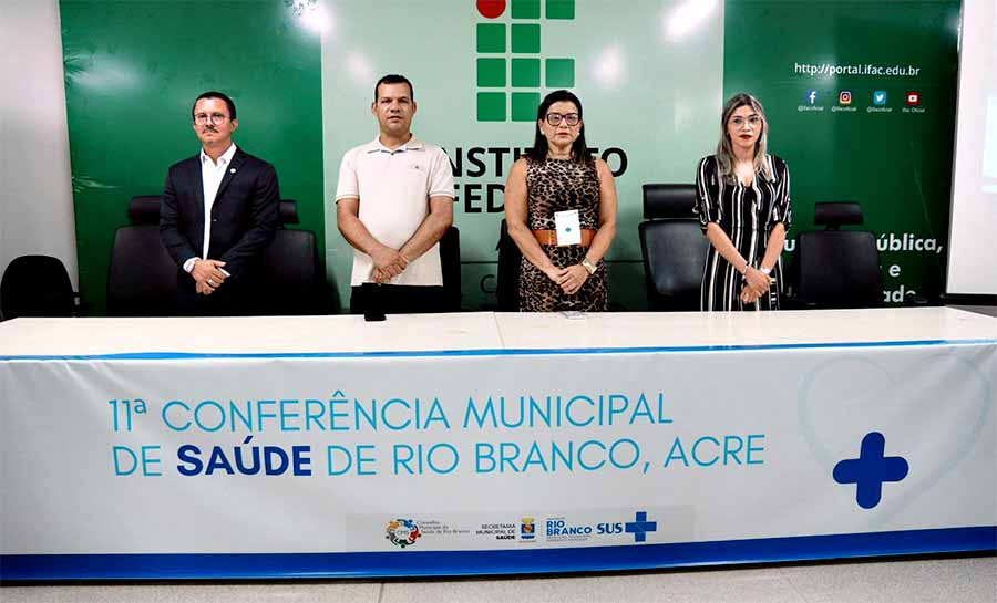 Prefeitura de Rio Branco realiza abertura da 11ª Conferência Municipal de Saúde
