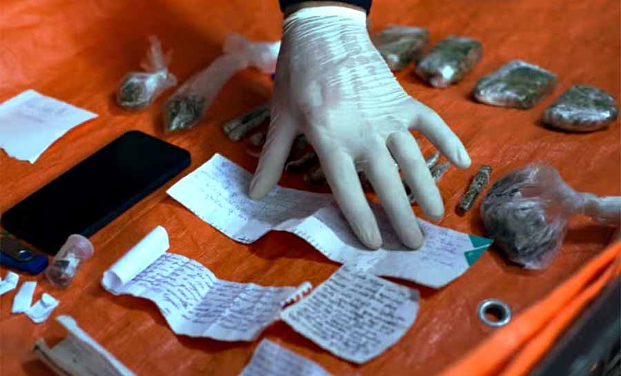 Operação investiga tráfico em presídio no AC; 100 kg de drogas foram apreendidos ao redor da unidade