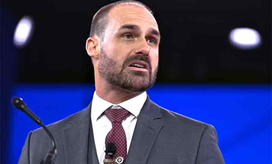 A arma de Eduardo que Bolsonaro não controla