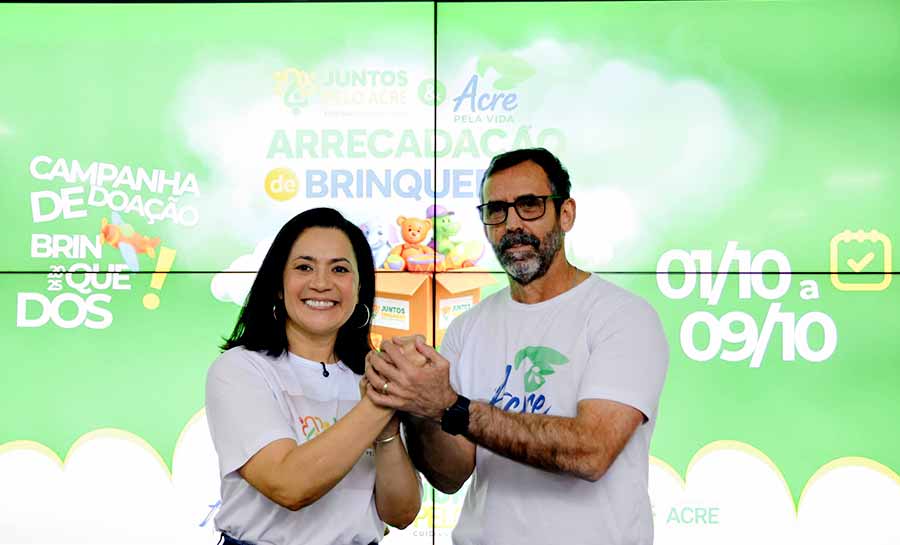 Governadora em exercício Mailza lança campanha ‘Faça Uma Criança Sorrir’, para arrecadação de brinquedos