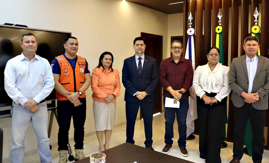 Tribunal de Contas e Ministério Público do Acre firmam pacto com Seinfra e Defesa Civil para enfrentar erosão no Loteamento Joafra