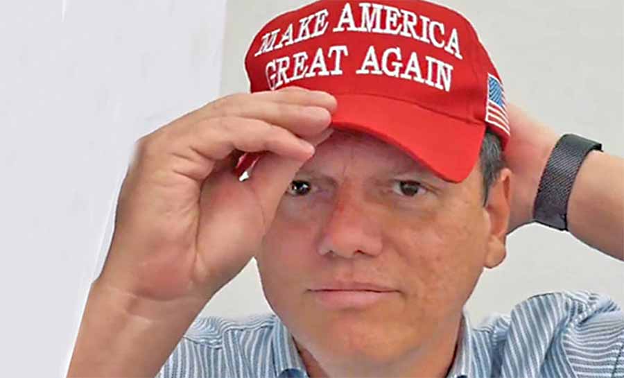 Tarcísio cozido em banho-maria