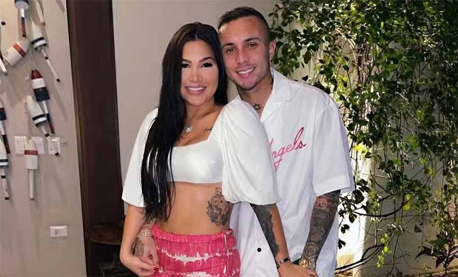 Isa Ranieri anuncia separação de Cebolinha, jogador do Flamengo