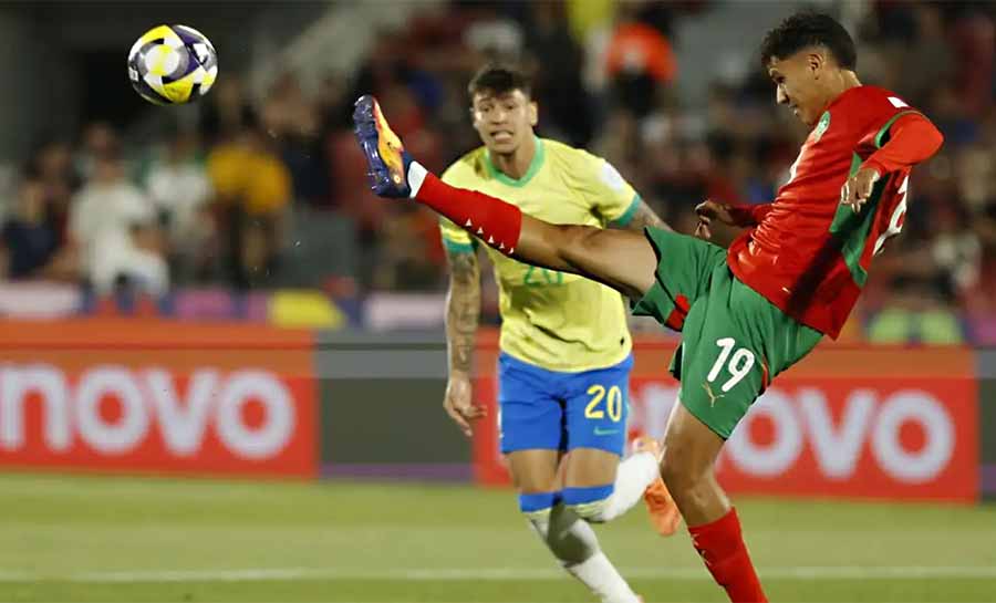 Mundial sub-20: Brasil perde para Marrocos por 2 a 1 e se complica