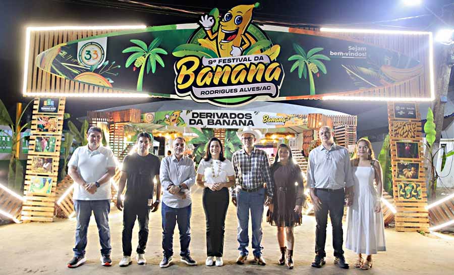 Vice-governadora Mailza prestigia 9º Festival da Banana e destaca fortalecimento da produção e da cultura em Rodrigues Alves