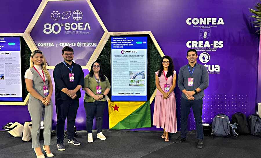 Secretaria de Obras Públicas representa governo do Acre na 80ª Semana Oficial da Engenharia e da Agronomia