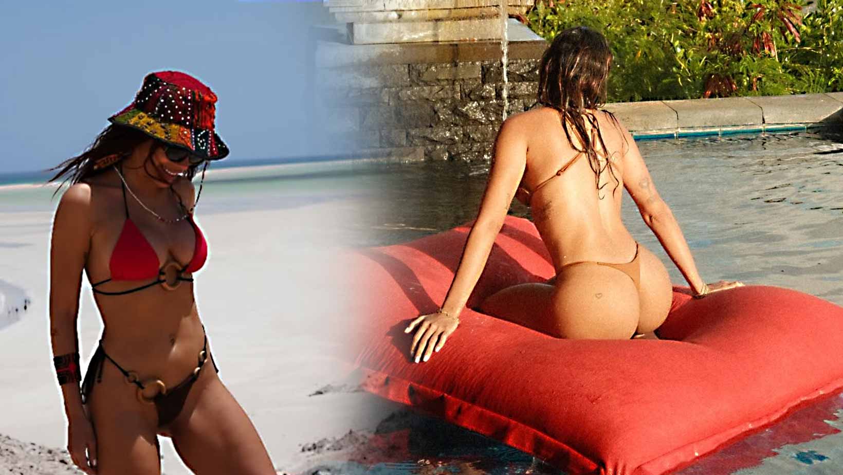 Anitta posa de biquíni em viagem ao Iêmen; veja as fotos