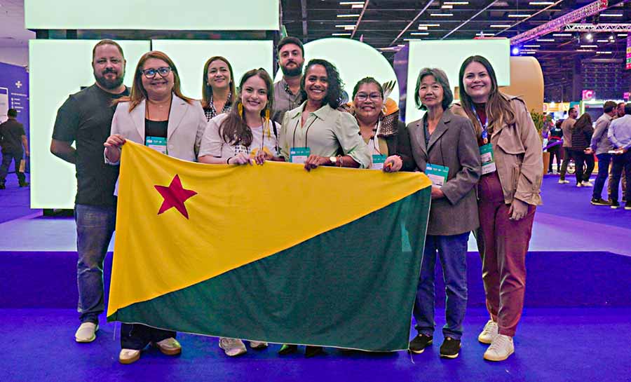 Empresários acreanos participam da Feira do Empreendedor 2025, em São Paulo