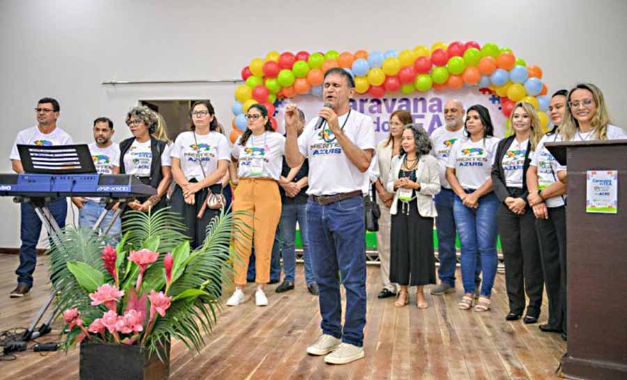 Governo do Acre lança Caravana do TEA e fortalece apoio a mães atípicas com o Programa Mentes Azuis