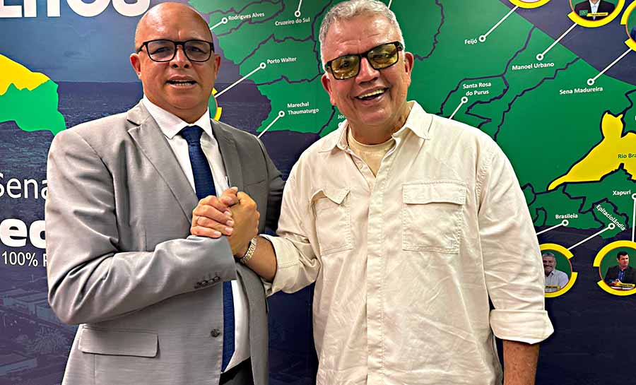 Senador Petecão anuncia R$ 3 milhões para ampliar o abastecimento de água em Mâncio Lima