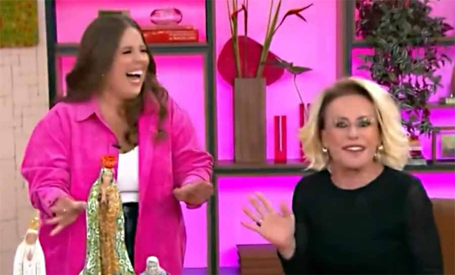Ao vivo: com dor de barriga, Ana Maria Braga abandona programa