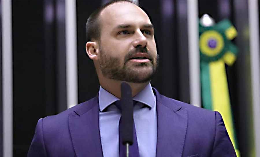 Câmara vota hoje processo que pode cassar Eduardo Bolsonaro