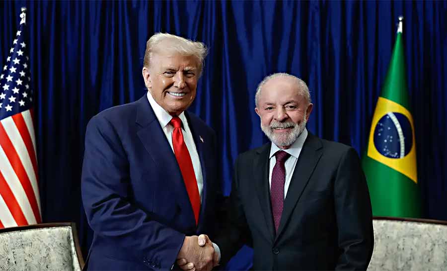 Lula se reúne com Trump na Malásia e discute relações entre Brasil-EUA