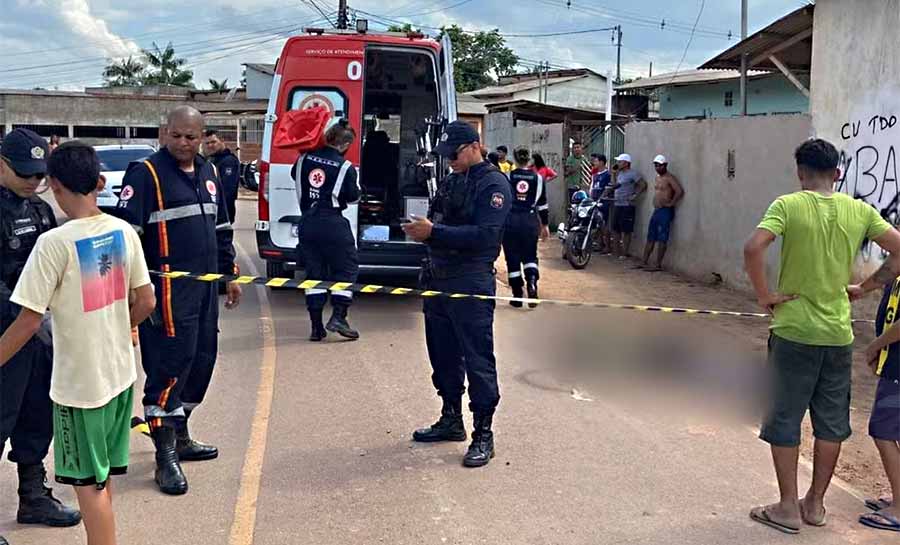 Ciclista é assassinado por dupla em motocicleta em Rio Branco