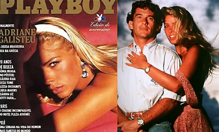 Foto de Galisteu vetada por Ayrton Senna vem à tona