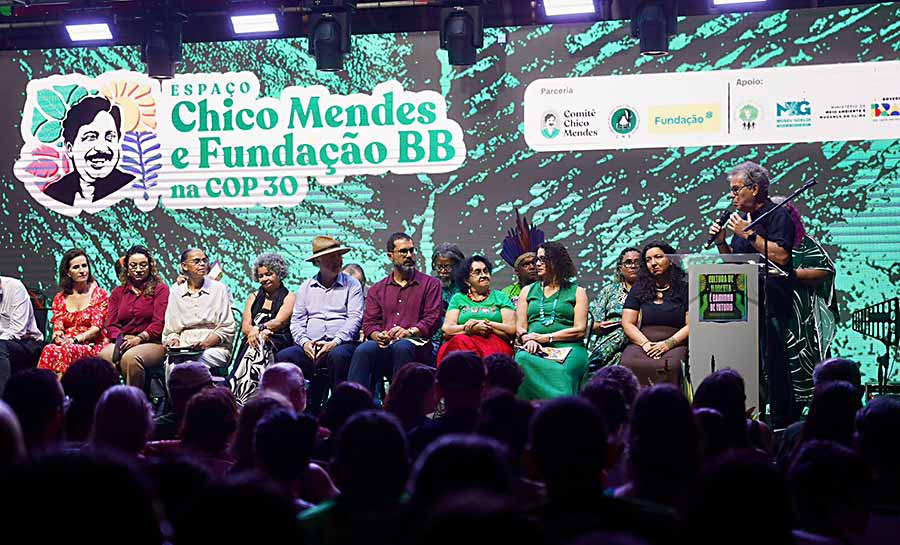 ”O Acre chegou com prestígio à COP graças à memória e ao legado de Chico Mendes”, afirma Jorge Viana, presidente da ApexBrasil