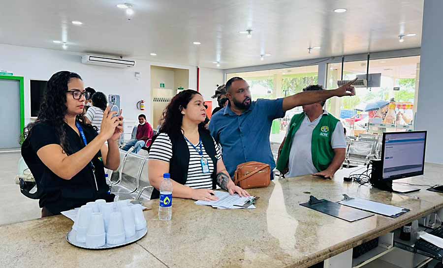 TCE-AC fiscaliza UPAs de Rio Branco nesta sexta-feira