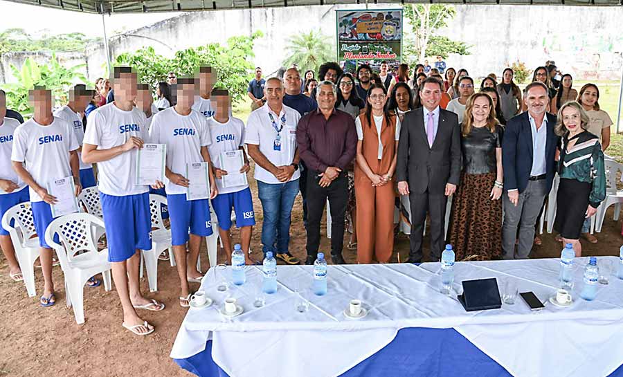 SENAI e Tribunal de Justiça formam nova turma do projeto Pedalando Novos Tempos